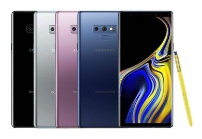 REFURBISHED SAMSUNG NOTE 9 128GB ROM 6GB RAM DISPLAY 6.4 INCHES REAR CAMERA 12MP FRONT CAMERA 8MP BATTERY CAPACITY 4000 Mah ANDROID 10