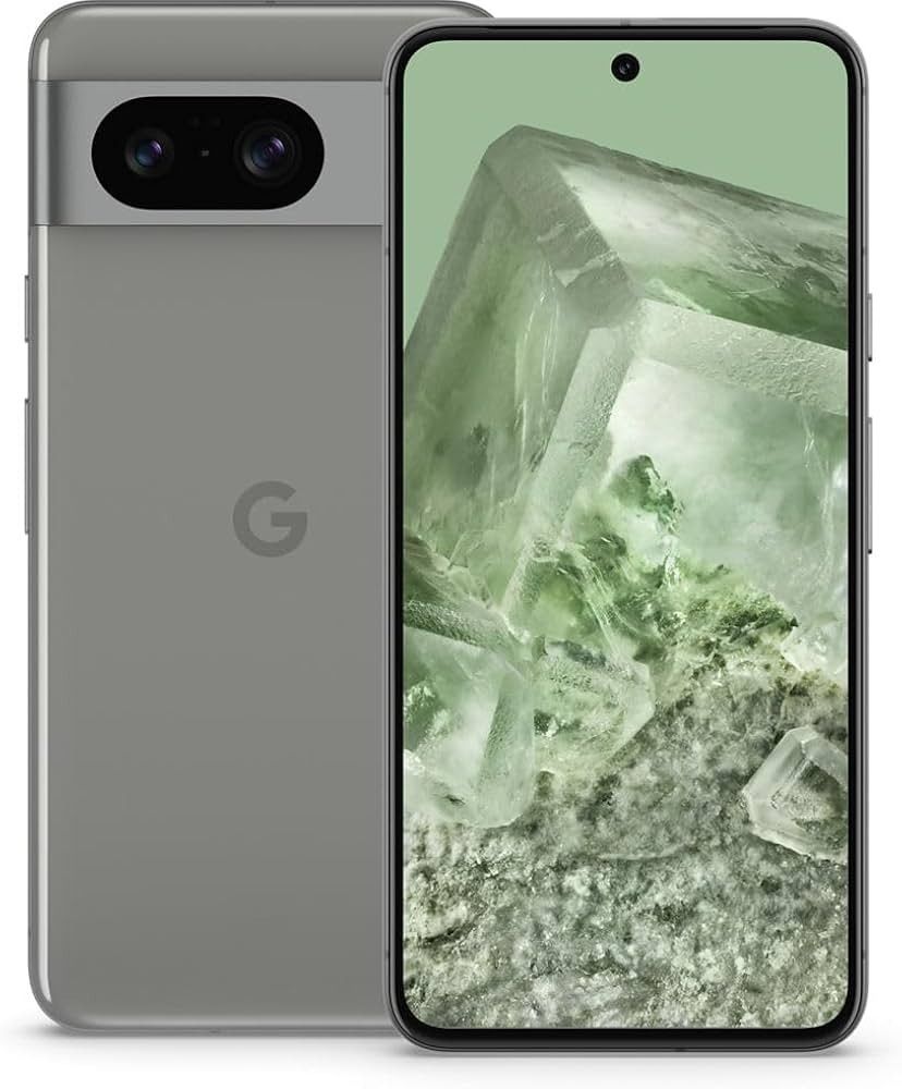 REFURBISHED GOOGLE PIXEL 8A 128GB ROM 12GB RAM DISPLAY 6.2 INCHES REAR CAMERA 50MP + 12MP FRONT CAMERA 11MP ANDROID 16 BATTERY CAPACITY 4575Mah