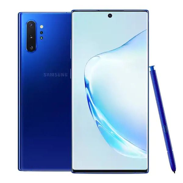 REFURBISHED SAMSUNG NOTE 10 + PLUS 256GB ROM 12GB RAM DISPLAY 6.80 INCHES REAR CAMERA 12MP + 16MP + 12MP + 0.3MP FRONT CAMERA 10 MP BATTERY  CAPACITY 4,300 MAH