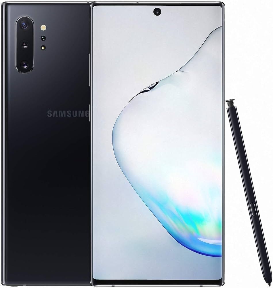 REFURBISHED SAMSUNG NOTE 10 + PLUS 256GB ROM 12GB RAM DISPLAY 6.80 INCHES REAR CAMERA 12MP + 16MP + 12MP + 0.3MP FRONT CAMERA 10 MP BATTERY  CAPACITY 4,300 MAH