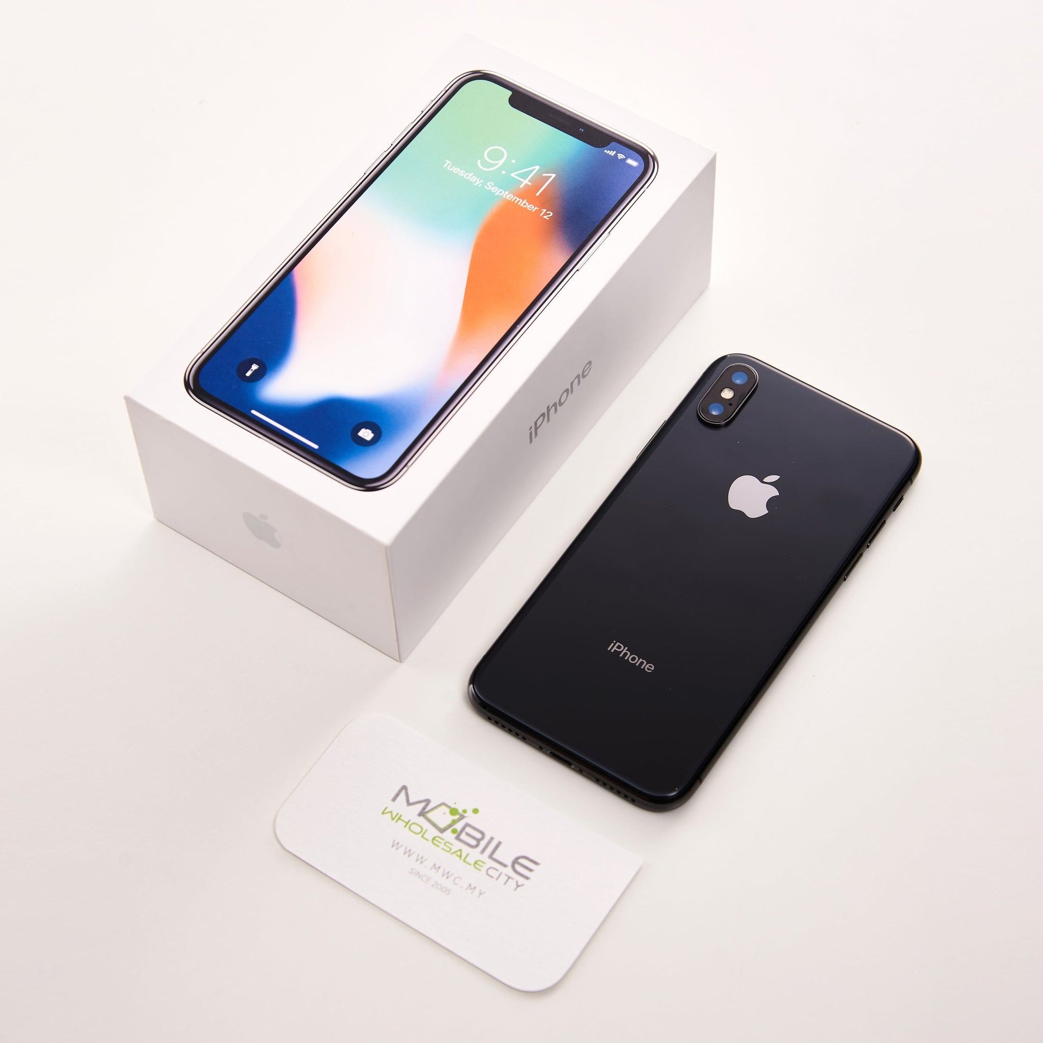 IPHONE X 256GB ROM DISPLAY 5.8 INCHES REAR CAMERA 12MP + 12MP FRONT CAMERA 7MP PROCESSOR A11 BIONIC BATERY HEALTH 100%