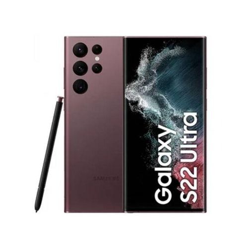 REFURBISHED SAMSUNG S22 ULTRA 128GB ROM DISPLAY 6.8 INCHES REAR CAMERA 108MP + 12MP + 10MP FRONT CAMERA 40MP BATTERY CAPACITY 5000Mah ANDROID 16