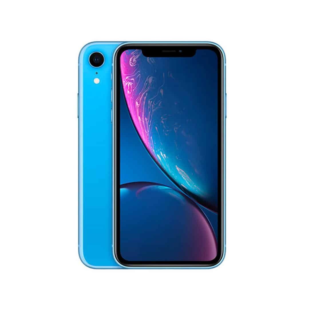 REFURBISHED IPHONE XR 128B ROM DISPLAY 6.1 INCHES REAR CAMERA 12MP FRONT CAMERA 7MP BATTERY CAPACITY 100% IOS 26.3