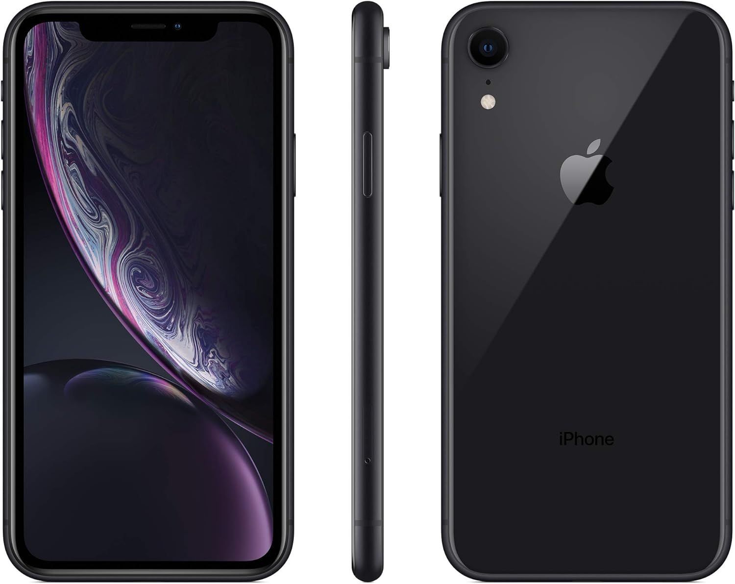 REFURBISHED IPHONE XR 128B ROM DISPLAY 6.1 INCHES REAR CAMERA 12MP FRONT CAMERA 7MP BATTERY CAPACITY 100% IOS 26.3