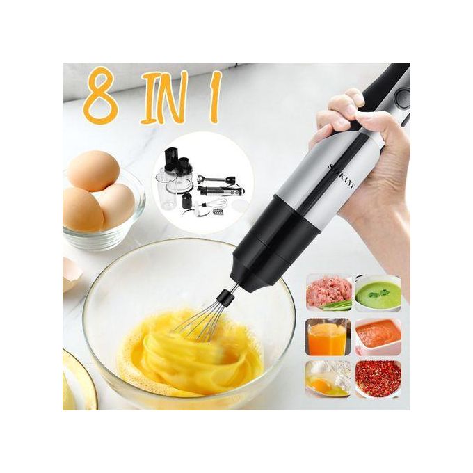 Sokany 220V 8-in-1 Multifunction Electric Household Blender Food Juice Maker Meat Grinder Egg Beater Vegetable Stand Hand Blender For Kitchen