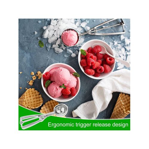Stainless Steel Ergonomic Ice Cream Scoops