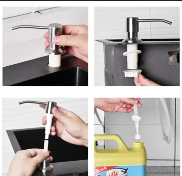 High quality kitchen sink liquid soap pump dispenser