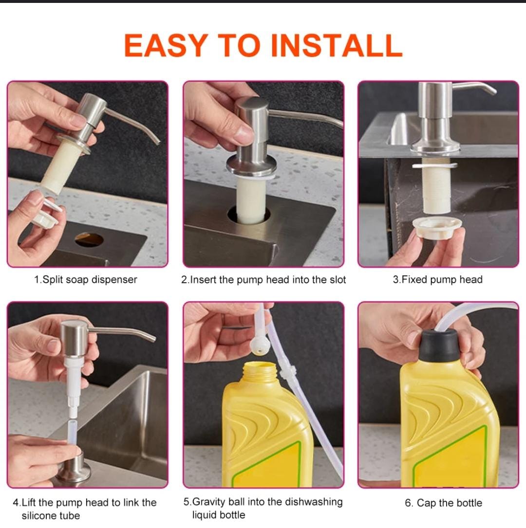 High quality kitchen sink liquid soap pump dispenser