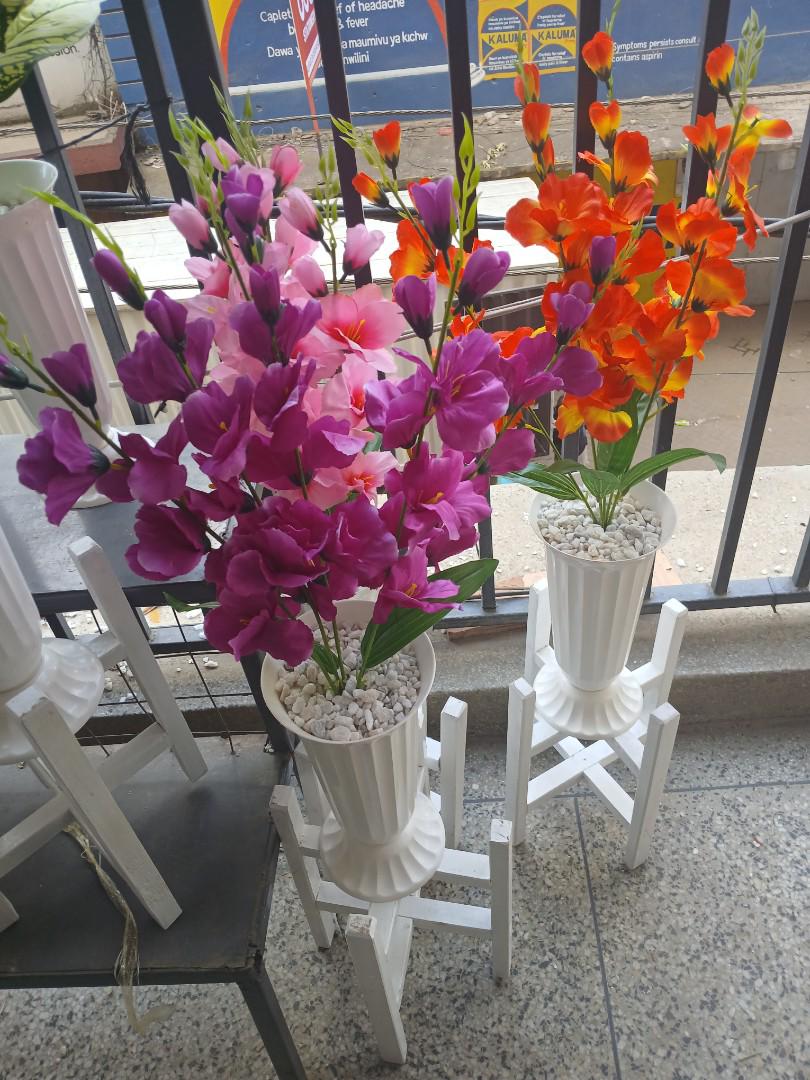 Artificial decor flowers
