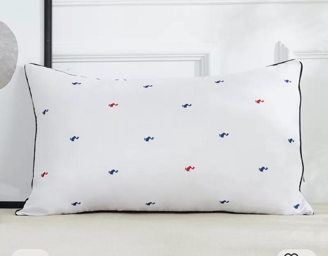 Set Of 2 Bed Pillow (Pair- Pure Fibre Filled).