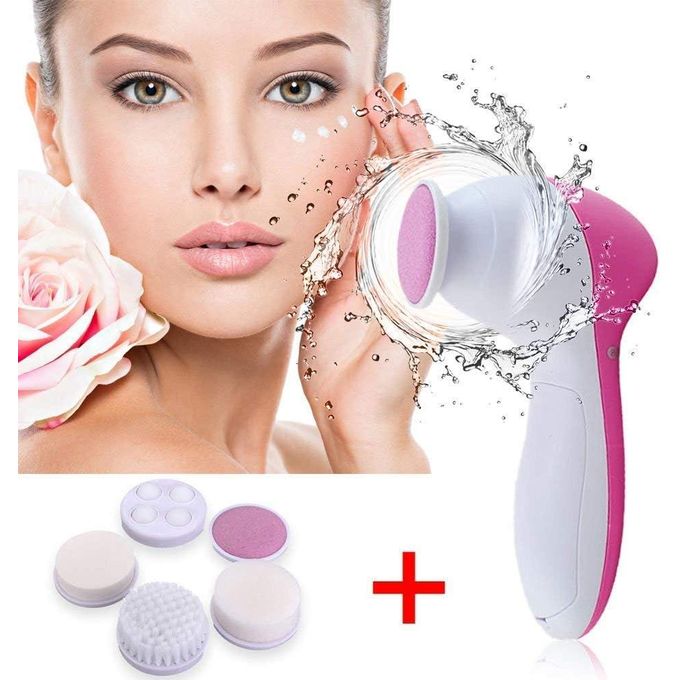 5 in 1 Portable Electric Facial Cleaner Multifunction Massager, Face Massage Machine For Face, Facial Machine, Beauty Massager, Facial Massager For Women