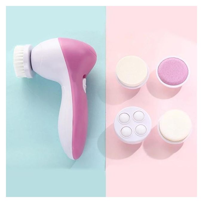 5 in 1 Portable Electric Facial Cleaner Multifunction Massager, Face Massage Machine For Face, Facial Machine, Beauty Massager, Facial Massager For Women
