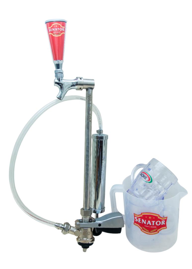 Senator Dark Keg Beer Pump  +  Mug + Warranty