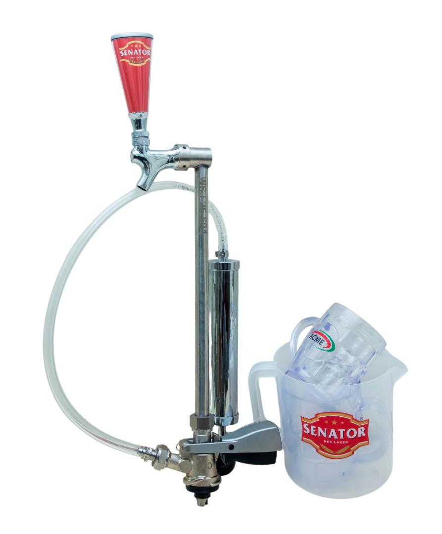 Senator Dark Keg Beer Pump  +  Mug + Warranty