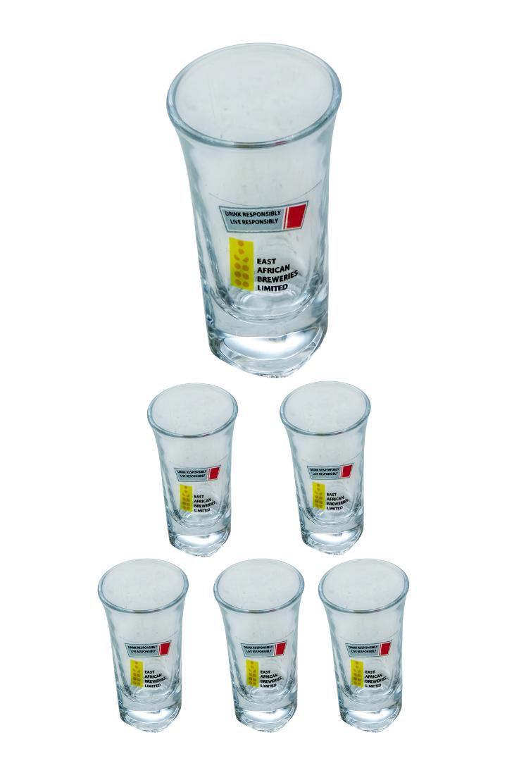 35 ML Tot Measure Glass 6Pcs (Half Dozen) / Keg Beer Keg Pumps / Shots Glass