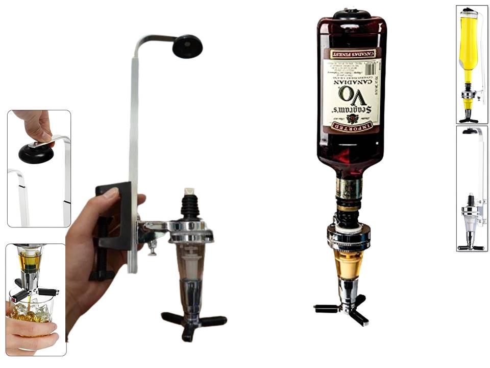 Tot Measure Dispenser With Clippers/Fixture Model / Beer Keg Pump / Keg Pumps / Senator Beer Keg Pumps