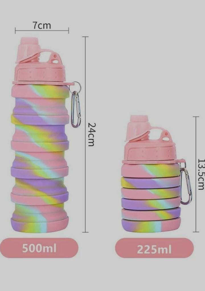 SMART COLLAPSIBLE WATER BOTTLE - HYDRATION WITHOUT THE BULK
