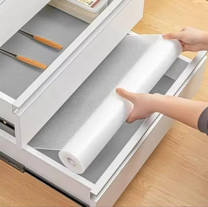 Waterproof Transparent Drawer & Cupboard Mats – Stylish & Protective!
