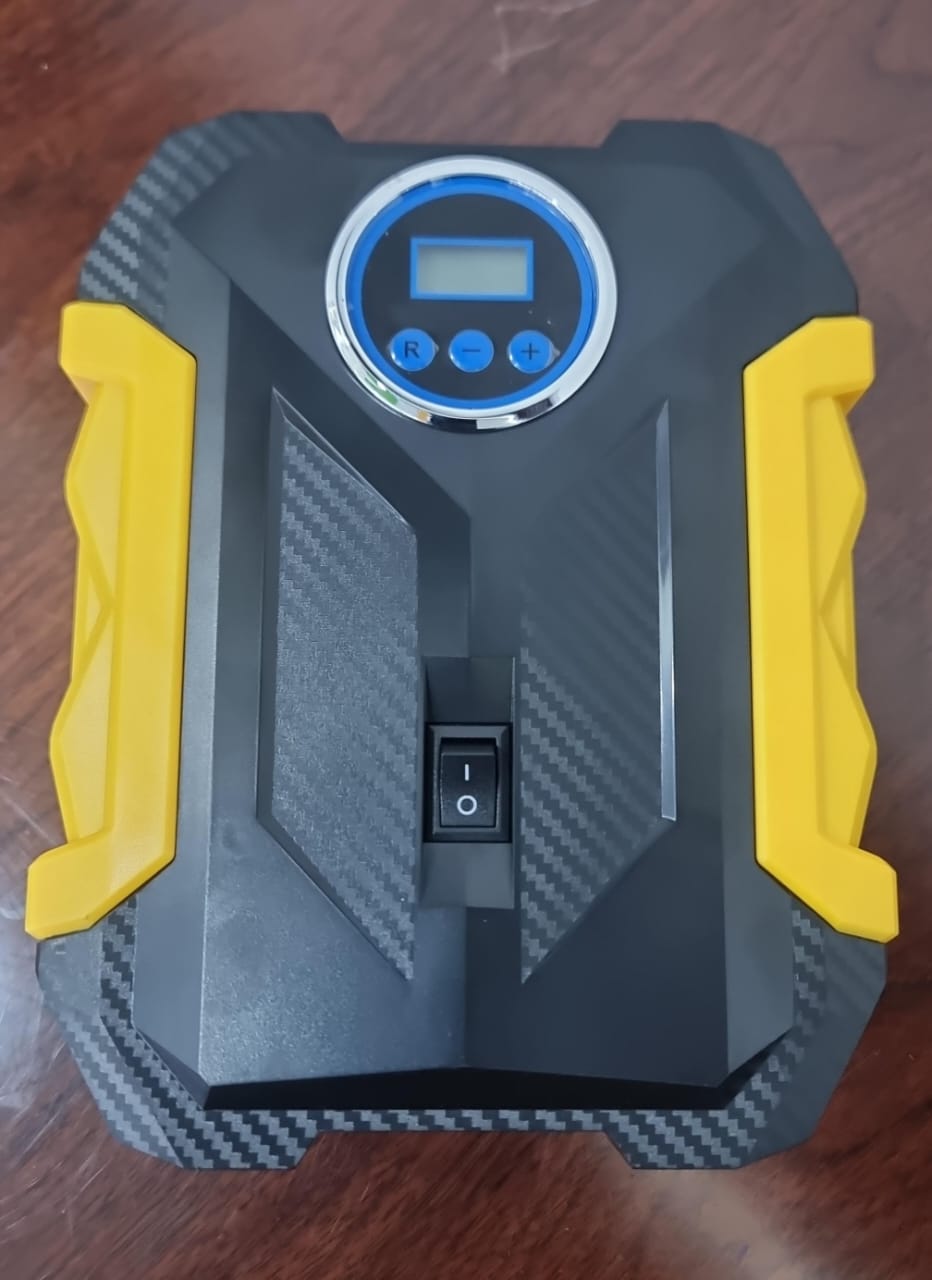 C1399-1 Portable Tyre Inflator – Fast, Reliable & Compact! [ABS+PP+Copper Motor]