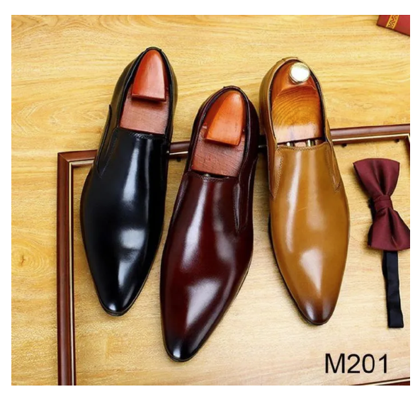 Moroccan leather mens business Dress Shoes Official Shoes Men pure Leather Shoes Breathable Dress Shoes Pointed Toe Formal Shoes Hot Fashion Wedding pure Leather Man Pointed Boy Formal Office Shoe