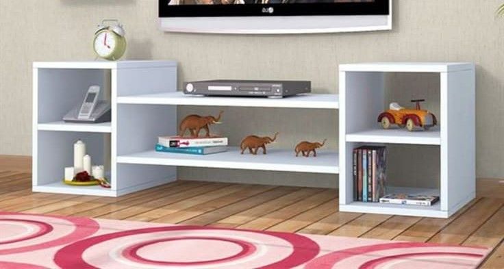 ELEGANT Wooden TV Stand | Stylish, Space-Saving Entertainment Center | Perfect for TVs Up to 55" | Sleek, Durable, and Functional TV Console for Living Rooms.