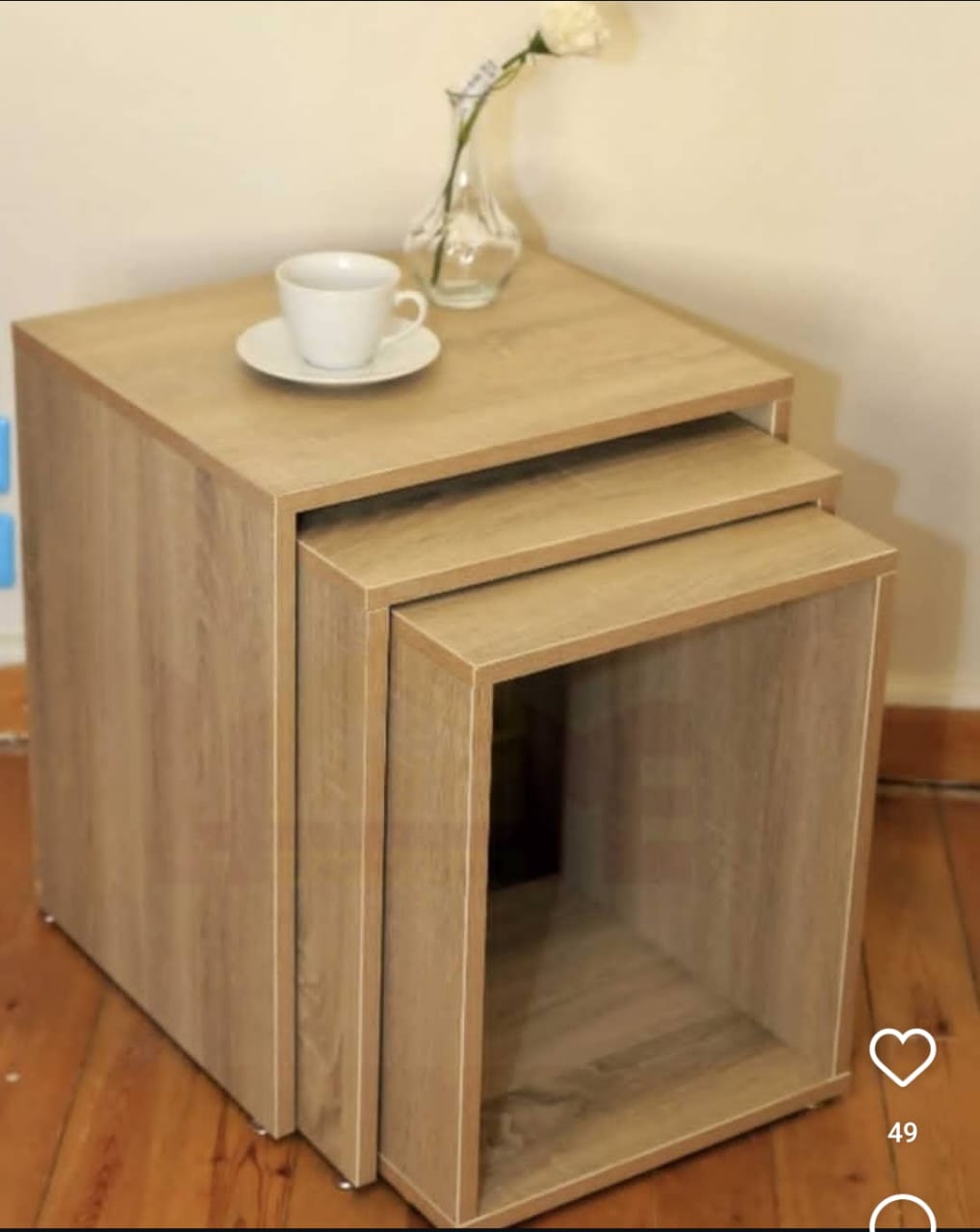3-in-1 Elegant Mordern Wooden Furniture Collapsible Stool, besides, sofa-side { Foldable, Functional, Fabulous }