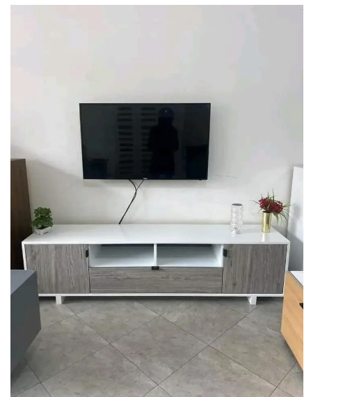 Modern Wooden TV STAND | Stylish, Space-Saving Entertainment Center | Perfect for TVs Up to 55" | Sleek, Durable, and Functional TV Console for Living Rooms. TV STAND