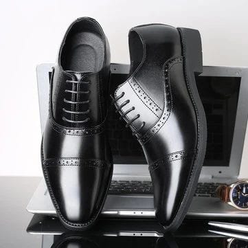 High-Quality Moroccan Leather Shoes for Men Formal Business Shoes Official Shoes Style Leather Shoes Soft Driving Shoes Casual Non-slip party Dress Breathable Shoes.