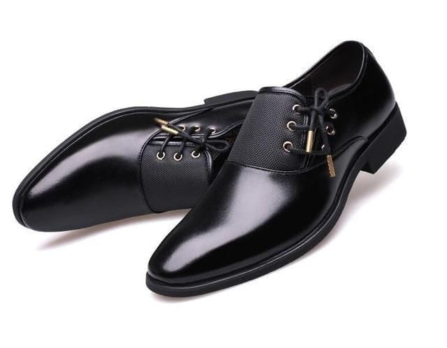 Men’s genuine leather shoes Classic business casual shoes breathable shoes official shoes Boys dress shoes British style shoes oxfords Party shoes Wedding shoes