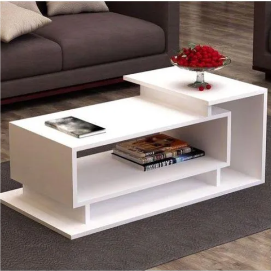Modern Wooden Coffee Table with Storage | Stylish, Functional, and Space-Saving Coffee Table | Contemporary Wooden Design with Hidden Storage | Perfect for Living Rooms, Lounges, and Home Décor