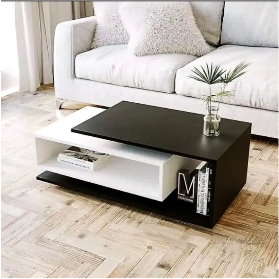 Modern Wooden Coffee Table with Storage | Stylish, Functional, and Space-Saving Coffee Table | Contemporary Wooden Design with Hidden Storage | Perfect for Living Rooms, Lounges, and Home Décor