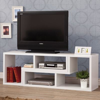 [EXCLUSIVE TV STANDS!!} Epandable & Convertible Elegant Modern Design for Stylish TV STAND, Fits Up to 55" TV.