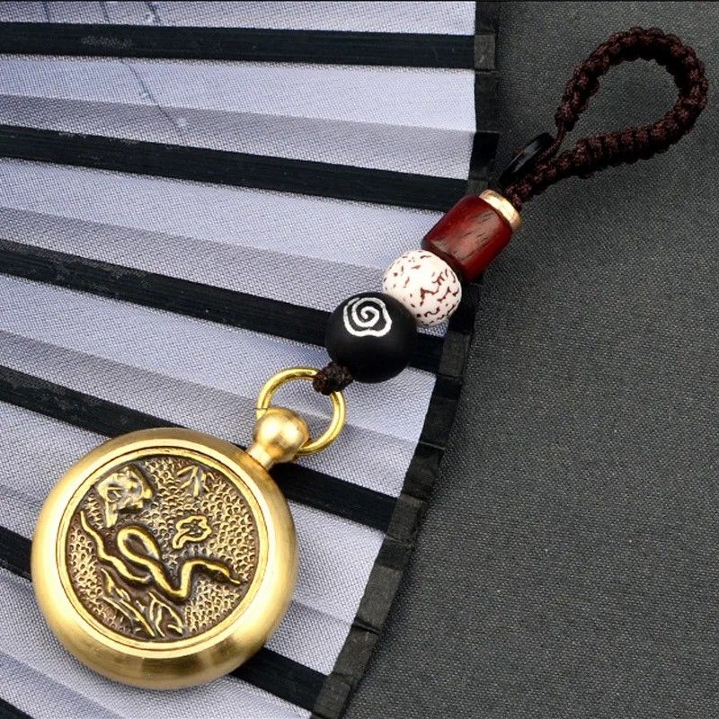 Good Luck Fengshui Metal Spinner Keychain Key Ring Chinese 12 Sign Zodiac Dog Dragon Horse Car Keyring Gifts