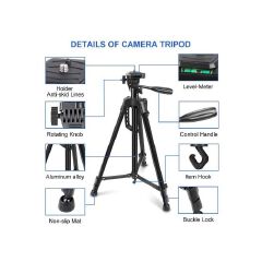 Heavy DutyTripod Stand For SLR Camera,Phone ,
