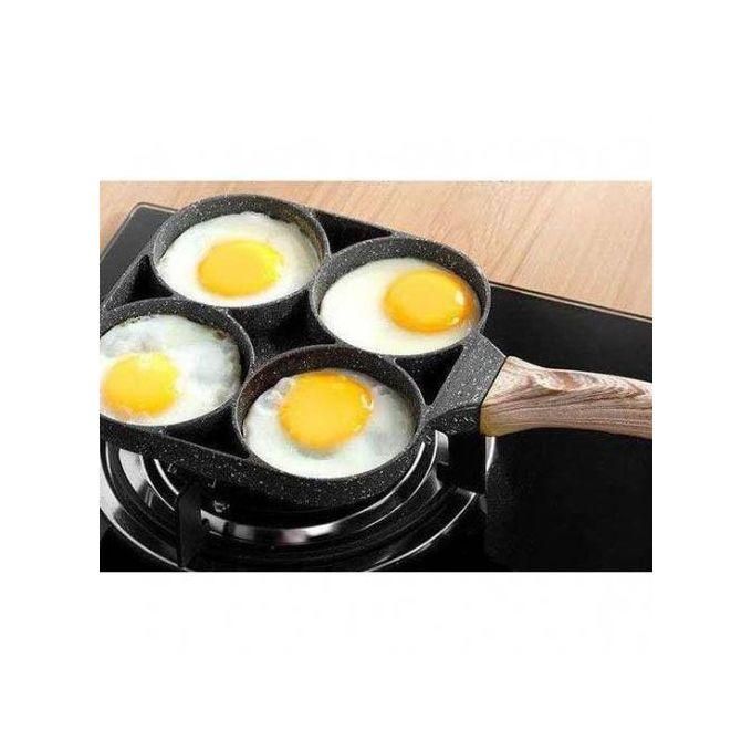 Pan High Quality Heavy Granite Non-stick 4 Slot Pancake/egg