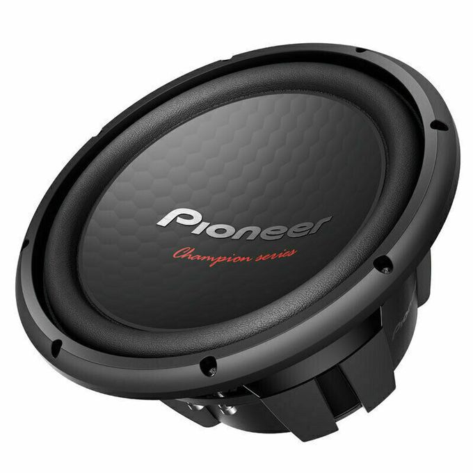 Pioneer 1600 WTT DUAL 4-OHM VOICE COIL 12-INCH SUBWOOFER + FREE CABINET