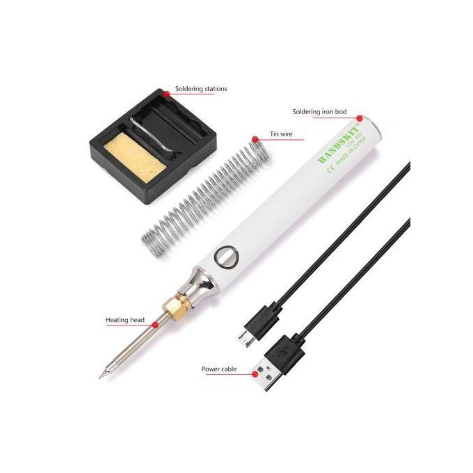 USB Charging Electric Soldering Iron Kit 5V 8W