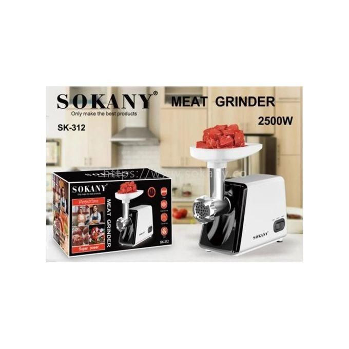 Commercial Electric Meat Mincer / Grinder stainless steel - 2500watts