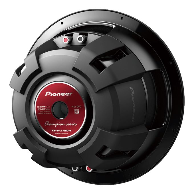 Pioneer 1600 WTT DUAL 4-OHM VOICE COIL 12-INCH SUBWOOFER + FREE CABINET