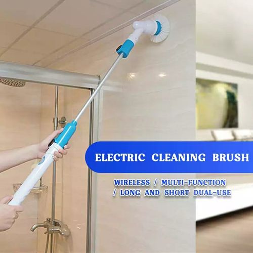 3 Heads Electric Spin/Tiles Scrubber Cleaning Brush