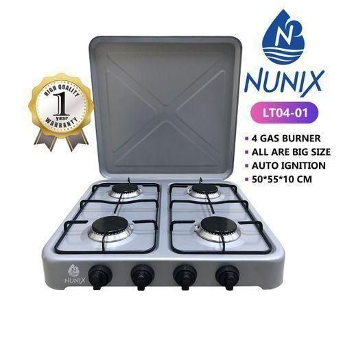 Nunix LT04-01 4Gas burner auto ignition 50*55 gas stove