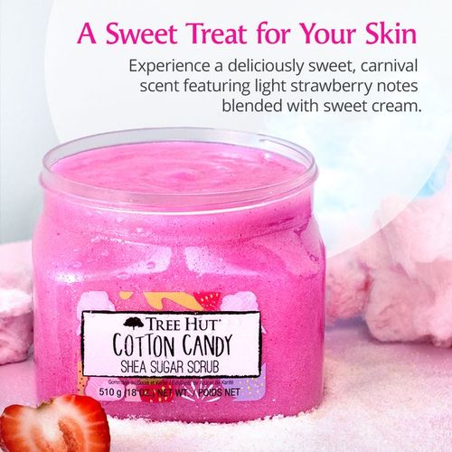 Tree Hut Cotton Candy Shea Sugar Scrub