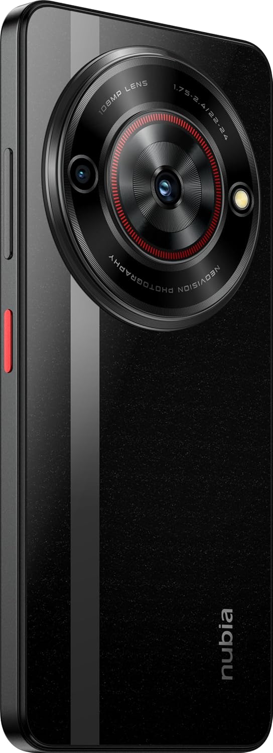 ZTE Nubia Focus 5G DUAL SIM,14GB RAM, 256GB ROM, HD Camera 108MP, 5000mAh Battery, Android 13), 6.6 Inch ,16.76 Big, Bold, And Impressive Camera ,UNLOCKED -Black