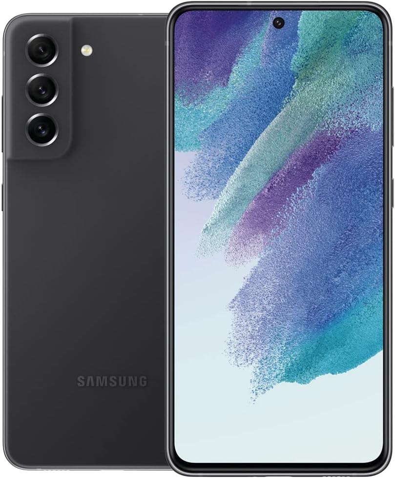 SAMSUNG Galaxy S21 FE 5G (128GB, 6GB) 6.4" AMOLED, Snapdragon 888, IP68 Water Resistant, 4500mAh battery -Unlocked