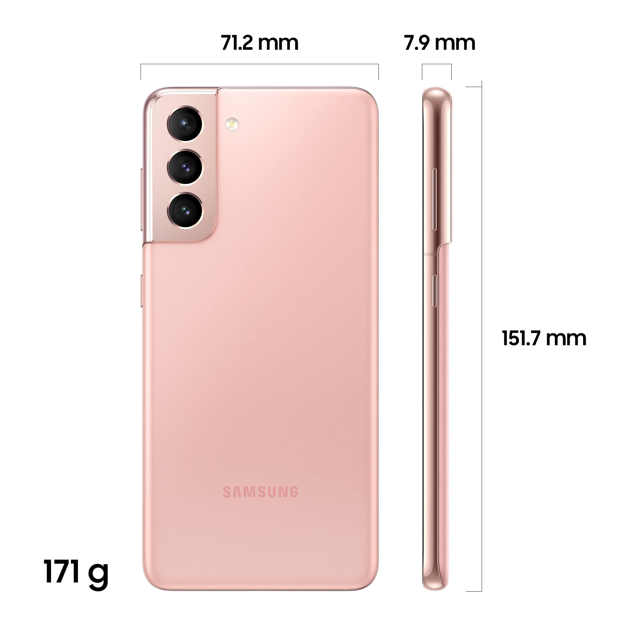 SAMSUNG Galaxy S21 FE 5G (128GB, 6GB) 6.4" AMOLED, IP68 Water Resistant, 4500mAh battery -Unlocked + FREE 45WTT FAST CHARGER WITH QUALITY CABLE