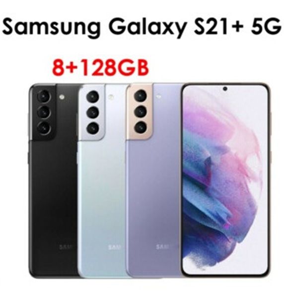Samsung Galaxy S21+ Smartphone 128GB +8GB RAM ,6.7" Triple Camera + 10MP Dual Chip Selfie, Excellent Condition (SPOTLESS),Sim Ejector Pin + FREE 45WTTS FAST CHARGER WITH QUALITY CABLE