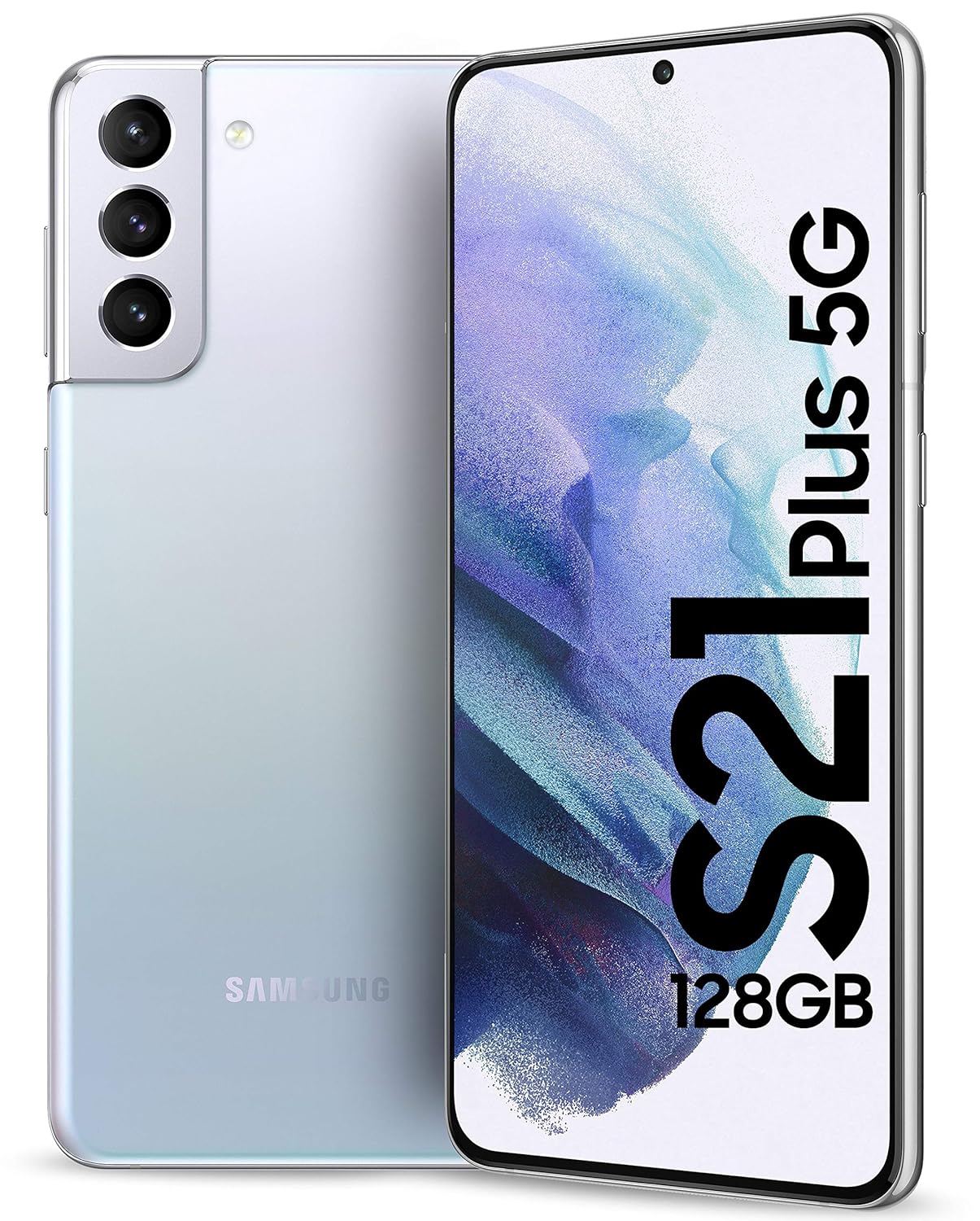 Samsung Galaxy S21+ Smartphone 128GB +8GB RAM ,6.7" Triple Camera + 10MP Dual Chip Selfie, Excellent Condition (SPOTLESS),Sim Ejector Pin + FREE 45WTTS FAST CHARGER WITH QUALITY CABLE