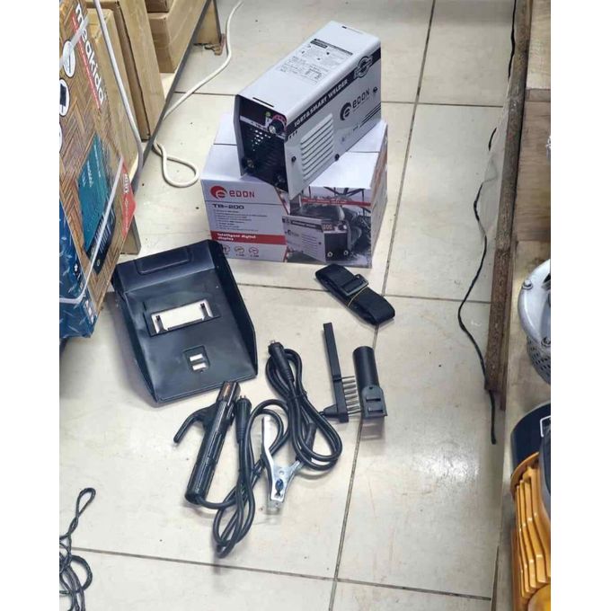 Edon Professional TB-200 DC Inverter MMA Welding Machine With Welding-with Welding Accesories For Steel, Iron, Aluminium,Copper & All Other Metals