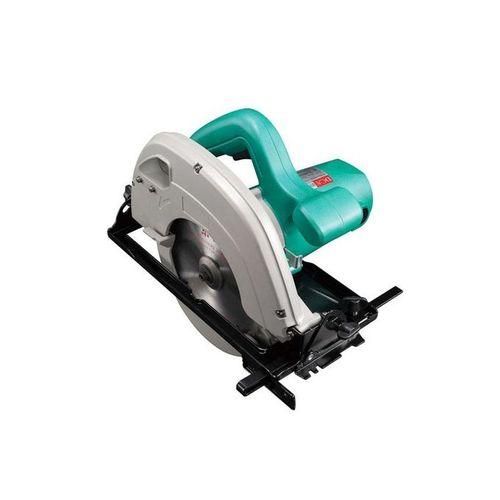 Dca 1100W Electric Saw 5600RPM, High Power Motor, 24T Blade(185mm), Cutting Depth 64mm Safety Switch, Dust Extraction, For Wood/Plastic Cutting.