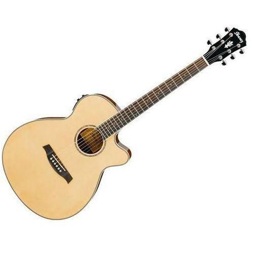 Ibanez Semi Acoustic 40 Inch Guitar Natural Wood.
